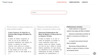 Screenshot preview of anden1.org