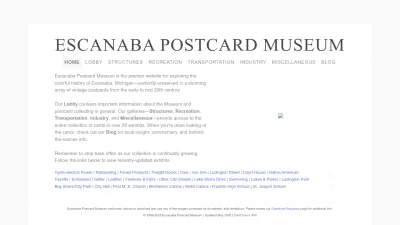 Screenshot preview of eskycards.com