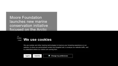 Screenshot preview of moore.org