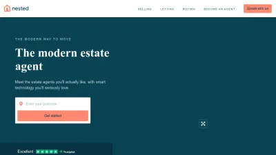 Screenshot preview of nested.com
