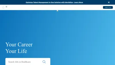 Screenshot preview of amnhealthcare.com