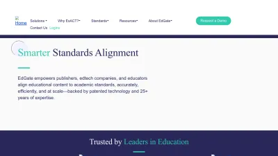 Screenshot preview of edgate.com