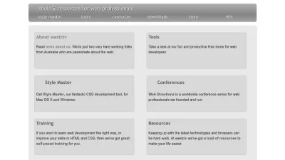 Screenshot preview of westciv.com