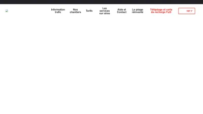 Screenshot preview of aprr.fr