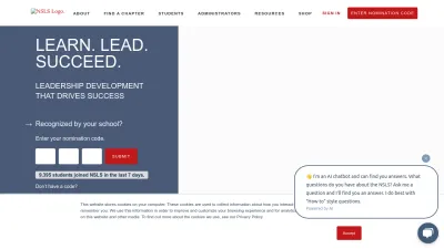 Screenshot preview of nsls.org