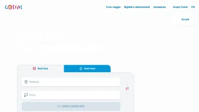 Screenshot preview of cotralspa.it