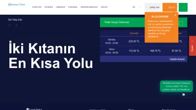 Screenshot preview of avrasyatuneli.com
