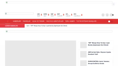 Screenshot preview of airlinehaber.com