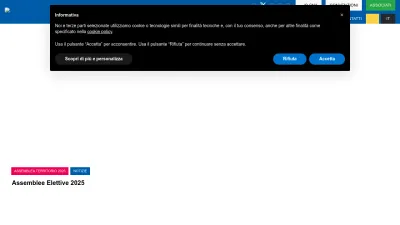 Screenshot preview of cna.it