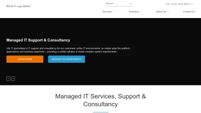 Screenshot preview of lifeit.co.uk