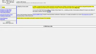 Screenshot preview of garylittle.ca