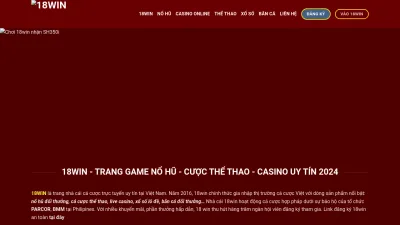 Screenshot preview of 18winb.com