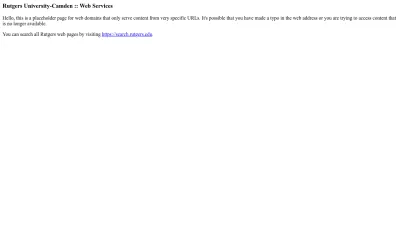 Screenshot preview of org.law.rutgers.edu