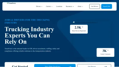 Screenshot preview of transforce.com