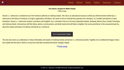 Screenshot preview of isshinkai.net