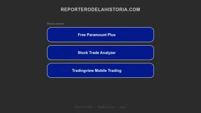 Screenshot preview of reporterodelahistoria.com