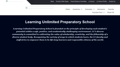 Screenshot preview of luprepschool.com