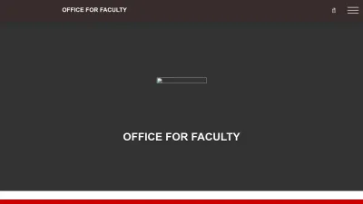 Screenshot of Officeforfaculty.utah.edu