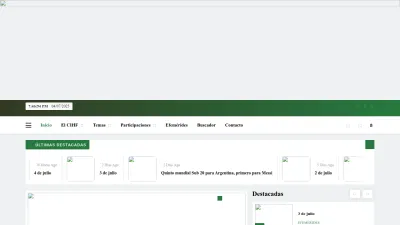 Screenshot preview of cihf.com.ar