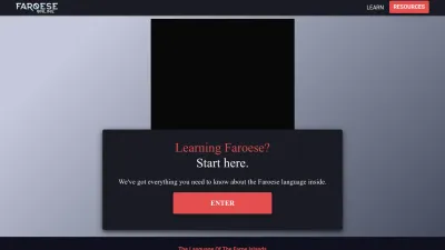 Screenshot preview of faroeseonline.com