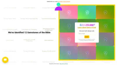 Screenshot preview of gemsofgod.com