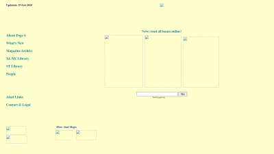 Screenshot preview of page6.org