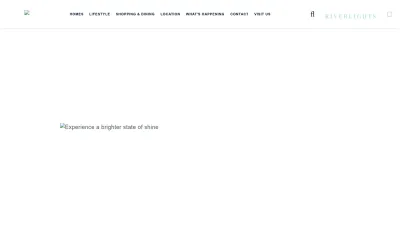 Screenshot preview of riverlightsliving.com