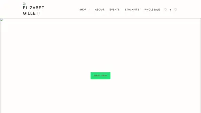 Screenshot preview of elizabethgillett.com