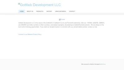 Screenshot preview of gottliebpin.com