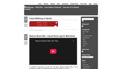 Screenshot preview of moshang.net