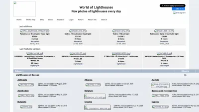 Screenshot preview of lightphotos.net