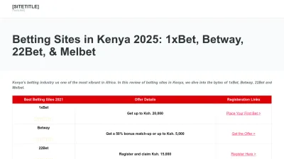 Screenshot preview of africanexpress.co.ke