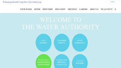 Screenshot preview of abcwua.org