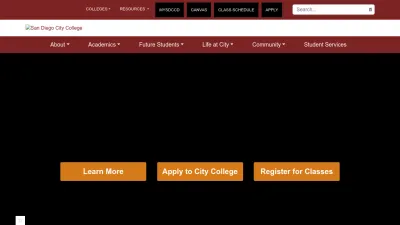 Screenshot preview of sdcity.edu