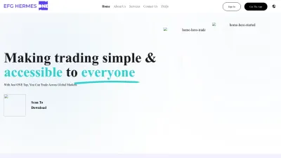 Screenshot preview of efghermesone.com