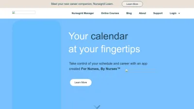 Screenshot preview of nursegrid.com