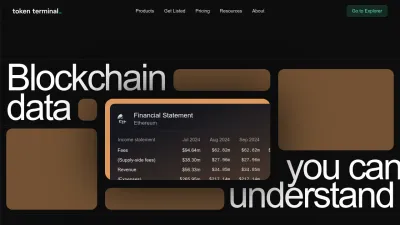 Screenshot preview of tokenterminal.com