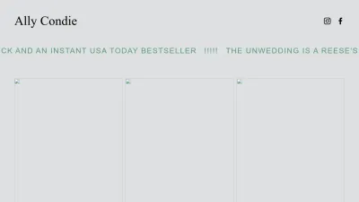 Screenshot preview of allycondie.com