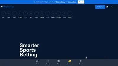 Screenshot preview of bettingpros.com