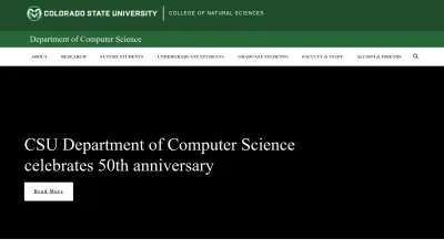 Screenshot of Compsci.colostate.edu