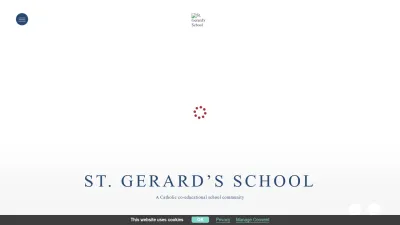 Screenshot preview of stgerards.ie