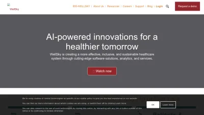 Screenshot preview of wellsky.com