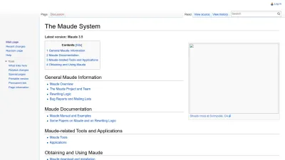 Screenshot preview of maude.cs.illinois.edu