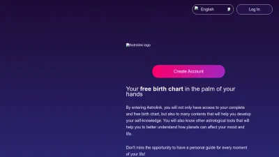 Screenshot preview of astrolink.com