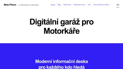 Screenshot preview of motoprerov.cz
