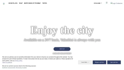 Screenshot preview of valenbisi.es