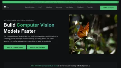 Screenshot preview of sama.com