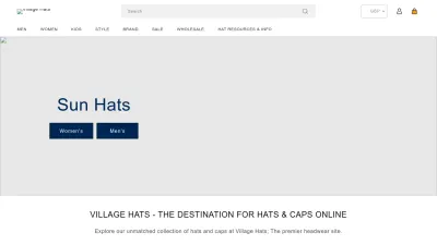 Screenshot preview of hatsandcaps.co.uk