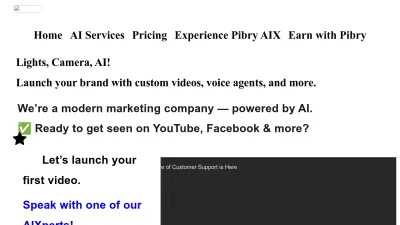 Screenshot preview of pibryaix.com