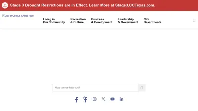 Screenshot of Corpuschristitx.gov